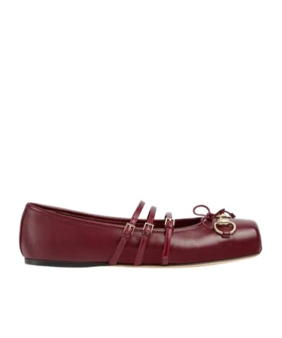 GUCCI GUCCI HORSEBIT BALLET FLATS