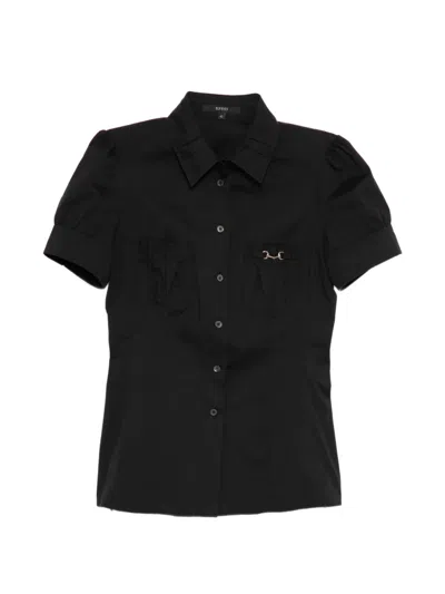 Pre-owned Gucci Horsebit Shirt In Black