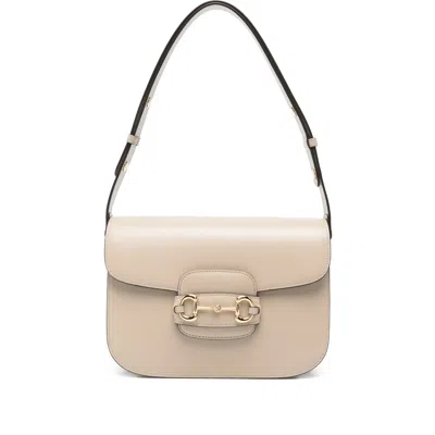 Gucci Horsebit Shoulder Bag In Blue