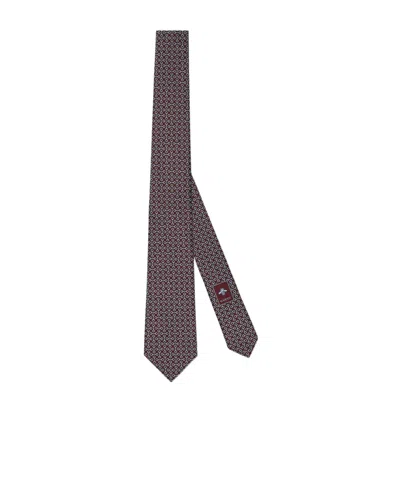 Gucci Horsebit Silk Jacquard Tie