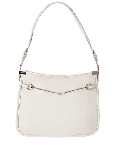 Gucci Horsebit Slim Logo Leather Shoulder Bag