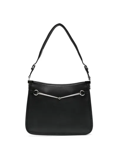 Gucci Horsebit Slim Logo Shoulder Bag