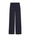 Gucci Horsebit Striped Wool Trousers In Black