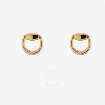 Gucci Horsebit Stud Earrings In 18k Yellow Gold - Ybd800098001