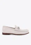 Gucci Suede Loafers With Iconic Horsebit