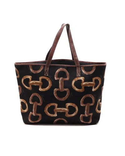 Gucci Horsebit Tote Bag In Pink