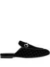Gucci Princetown Muller Shoes In Black