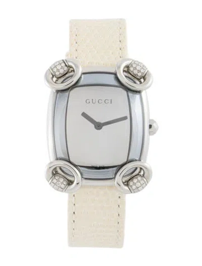 Pre-owned Gucci Horsebit Watch In Multi