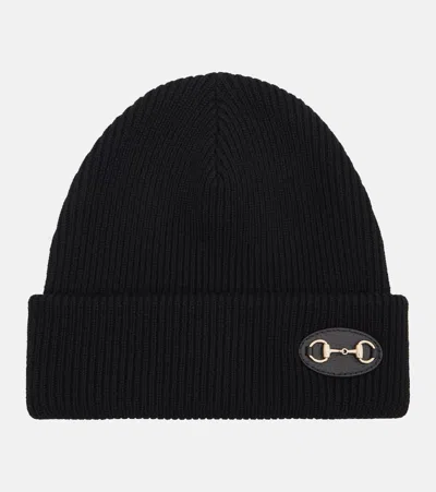 GUCCI HORSEBIT WOOL BEANIE