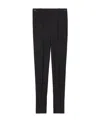 Gucci Cotton Jersey Trousers With Embroidery In Black