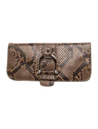 Pre-owned Gucci Horseferry Check Greenwich In Brown