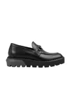 Gucci Horsetbit-embellished Chunky Loafers In Black