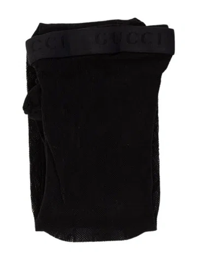 Pre-owned Gucci Hosiery Tights In Black