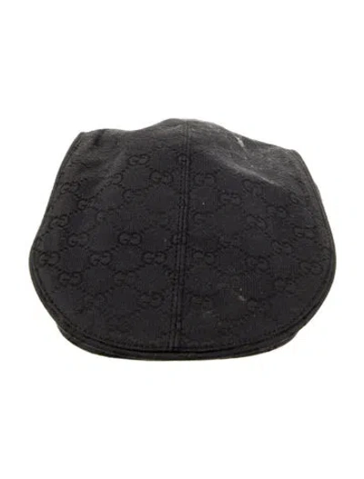 Pre-owned Gucci Hunting Cap In Black