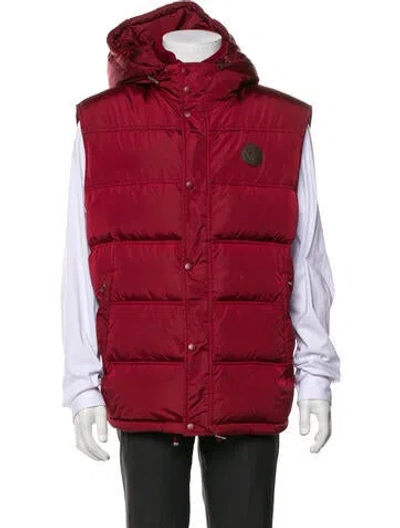 Pre-owned Gucci Hysteria Accent Vest In Red