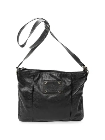 Pre-owned Gucci Hysteria Cross Body Bag In Black
