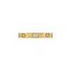Gucci Icon 18k Diamond Heart Ring In Yellow Gold