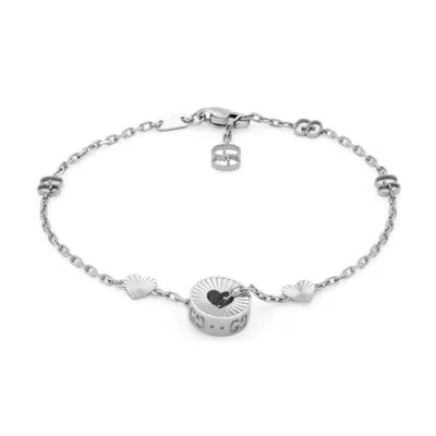 Gucci Icon 18k Heart Bracelet In Undefined