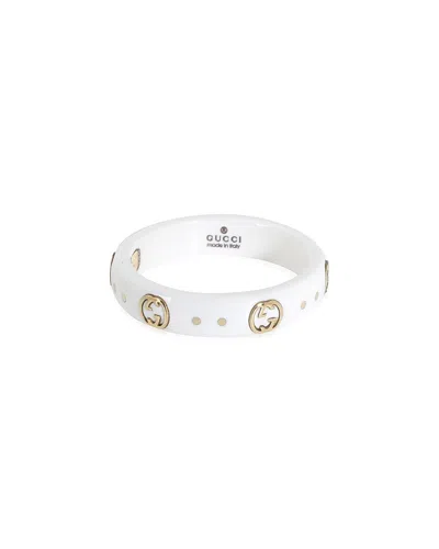 Gucci Icon 18k Ring (authentic Pre-loved) In Metallic