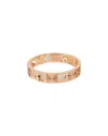 Gucci Icon 18k Rose Gold Ring (authentic Pre-loved) In Gold