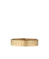 Gucci Icon 18k Thin Band In Gold