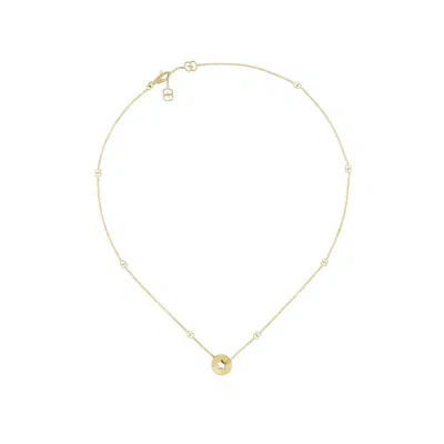 Gucci Icon 18k Star Necklace In Gold