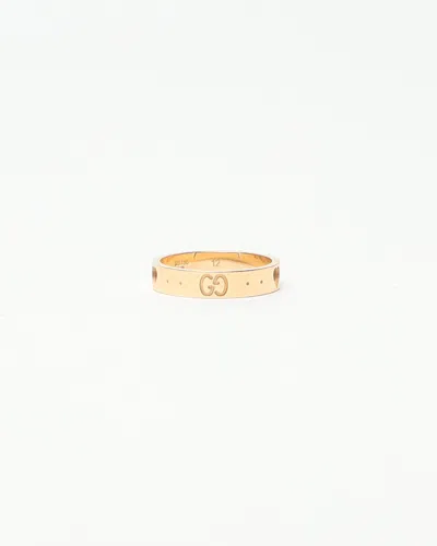 Gucci Icon Amor Yellow Gold Ring