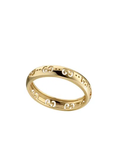 Gucci Icon Gg Ring In Gold