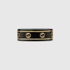 Gucci Icon Ring With Yellow Gold Interlocking G In Yellow Gold