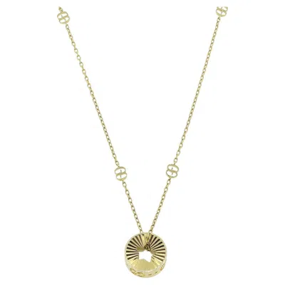 Pre-owned Gucci Icon Star Necklace In Multi