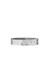 Gucci Icon Thin Band Ring In White