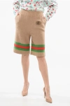 Gucci Striped Wide-leg Regular-fit Mohair Wool-blend Knitted Trousers