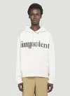 GUCCI IMPOTENT IMPORTANT HOODED SWEATSHIRT