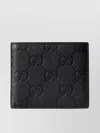 Gucci Imprint Textured Leather Bi-fold Wallet