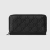 Gucci Imprint Zip Around Wallet