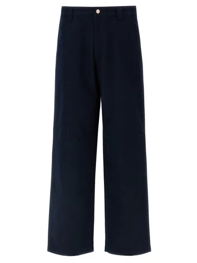 Gucci Incrocio Gg Pants In Blue