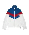 Gucci Incrocio-patch Track Jacket In White