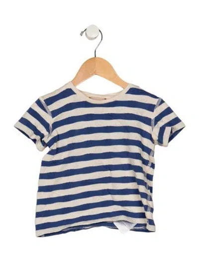 Pre-owned Gucci Babies' Infant Boy's Short Sleeve Shirt In Blue