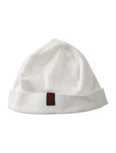 Pre-owned Gucci Babies' Infant Boys' Beanie In White