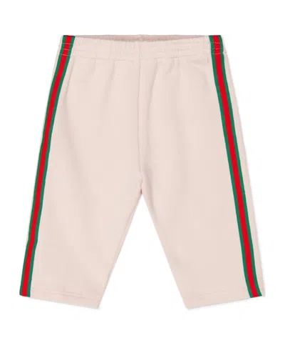 Gucci Infant Girls' Stripe Joggers In Multi
