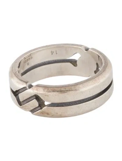 Pre-owned Gucci Infinity Knot Ring In Multi