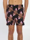 Gucci Infinity Print Swimsuit In Multicolor