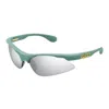 Gucci Injectate Green Sunglasses In Green