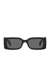 Gucci Womens Black Gg1325s Branded-arm Rectangle-frame Acetate Sunglasses In Black