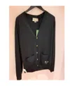 Gucci Intarsia-knit Wool Cardigan In Black