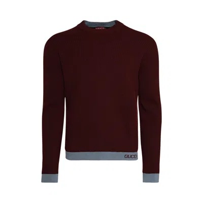 Pre-owned Gucci Intarsia Wool Sweater 'rose Mole' | Pink | Men's Size Xl