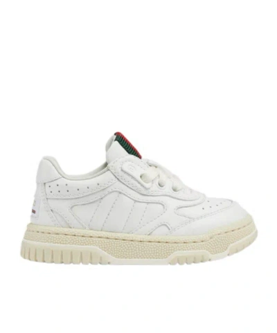 GUCCI GUCCI KIDS RE-WEB SNEAKERS