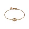 Gucci Interlocking 18ct Rose Gold Mother Of Pearl Bracelet - Yba786749001 In Pink/rose Gold Tone/gold Tone