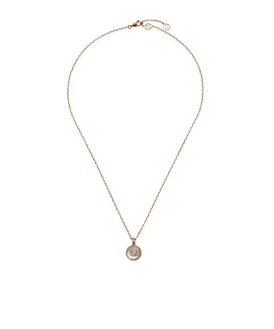 Gucci Interlocking 18k Diamond Necklace In Gold