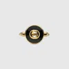 Gucci Interlocking 18k Ring In Gold